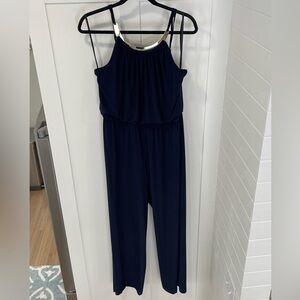 Navy One piece Jumpsuit